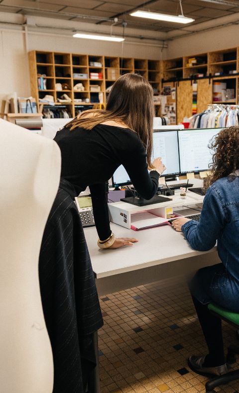 Bureau d'études en confection française haut-de-gamme et luxe.